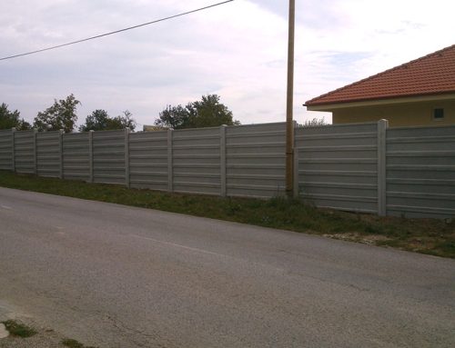 Betónový plot – výška 210cm